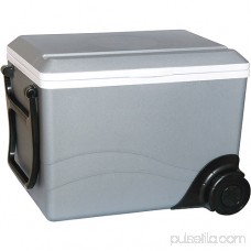 Koolatron RV / Car 12 Volt Wheeled Cooler, W75 Kool Wheeler Thermoelectric Portable Travel Cooler, 36 quart 57-can capacity 553353775